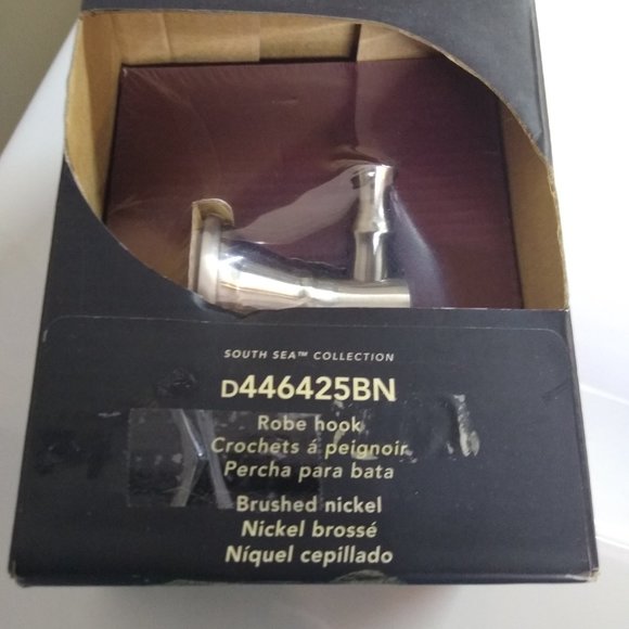 Danze South Sea Double Robe Hook Brushed Nickel - Picture 3 of 4